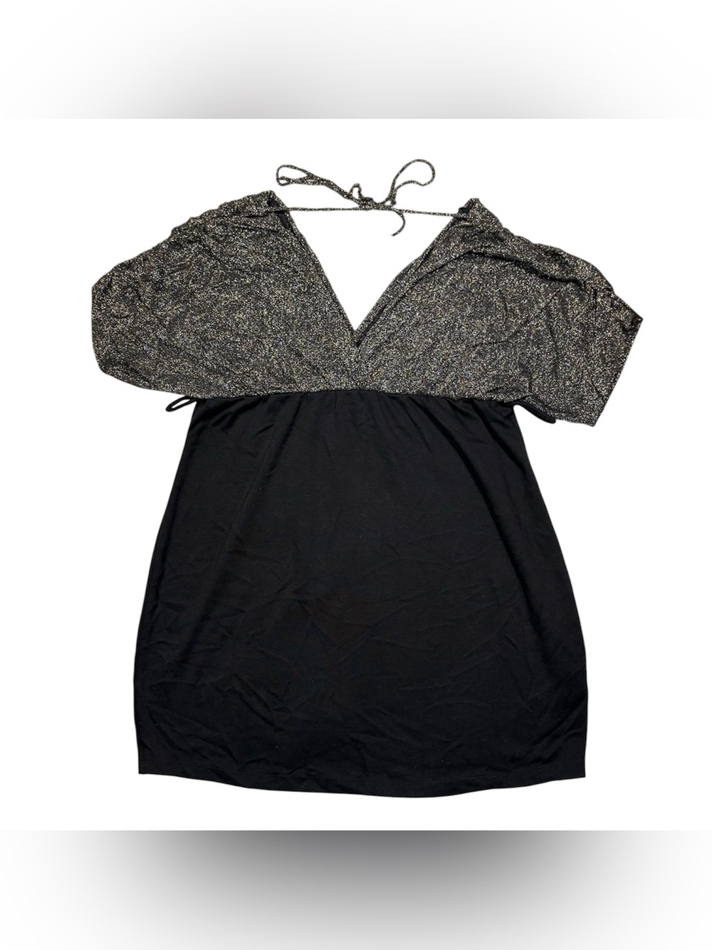Puff Sleeve Mini Dress
